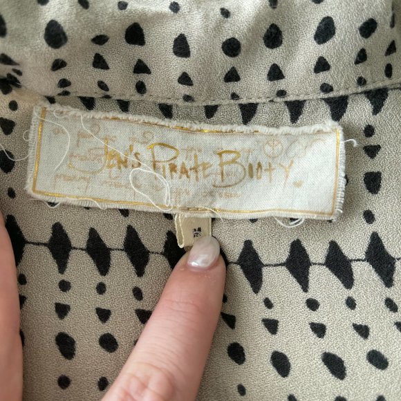 Jens Pirate Booty Coffee Jumpsuit M - Picture 7 of 13